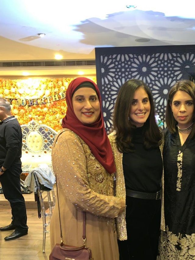 Zahida's daughter and daughters-in-law.......recently....a bevy of beauties!