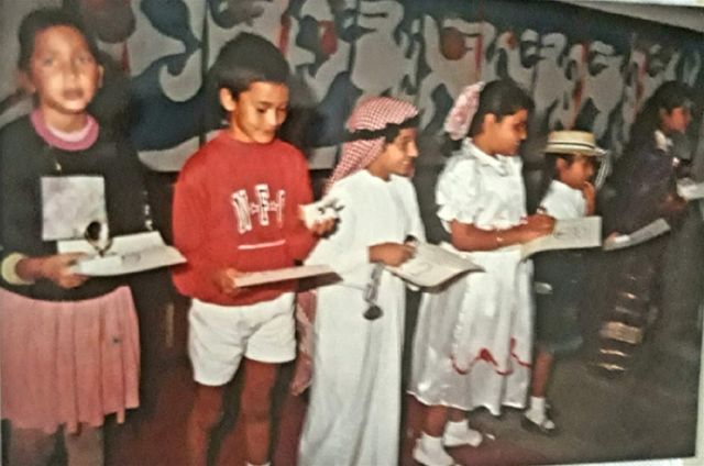 The fancy dress competition....another favourite item during the Prize Day